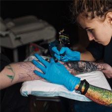 Tattoo Work Gloves